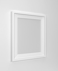 Blank frame mockup