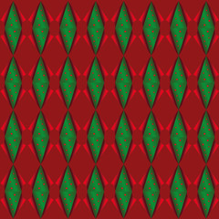 pattern natalizio carta regalo albero di natale