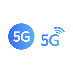 5g icon vector