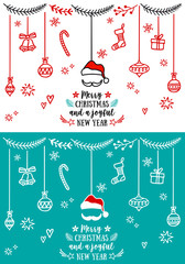 Christmas vector design elements
