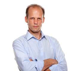 Fototapeta premium Young serious man