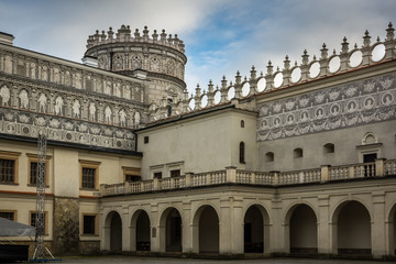 Renaissance castle in Krasiczyn, Podkarpackie, Poland