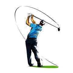 Obraz premium golfer 2