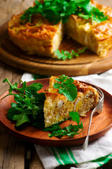 Chicken burek.style rustic