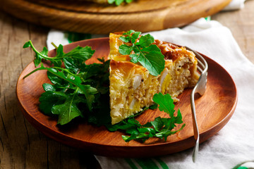 Chicken burek.style rustic