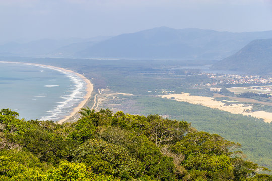 Mocambique beach from Aranhas mountain