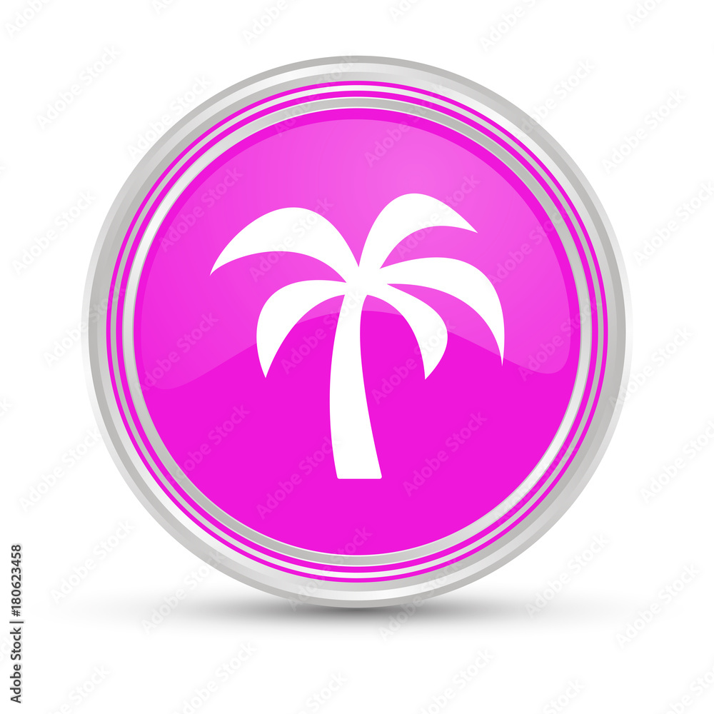 Wall mural pinker button - palmbaum