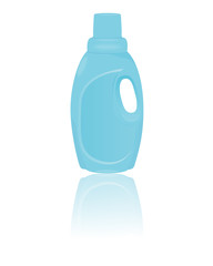 blue bottle vector design
