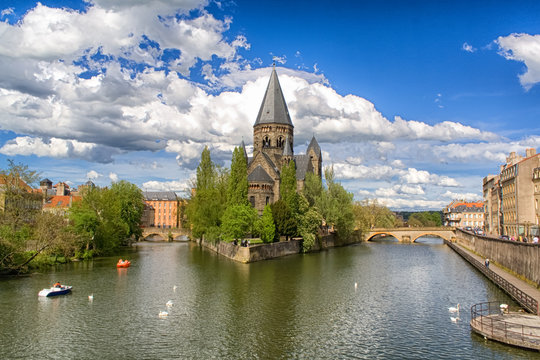 Metz - Temple Neuf - Lothringen - Frankreich