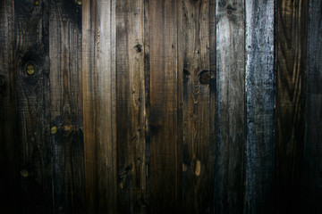 painted old wooden wall. red background