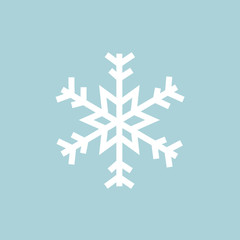 snowflake icon. sign design
