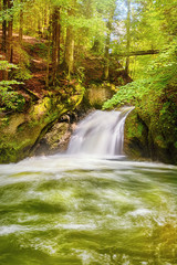Fototapeta na wymiar Waterfall of Eistobel