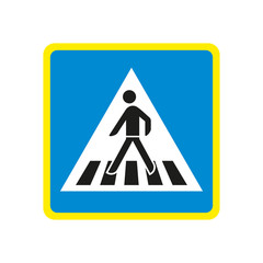 Germany Pedestrian Crossing Sign