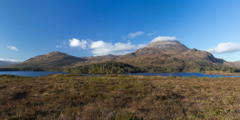 Sgurr Dubh in spring, Wester Ross, Highlands of Scotland