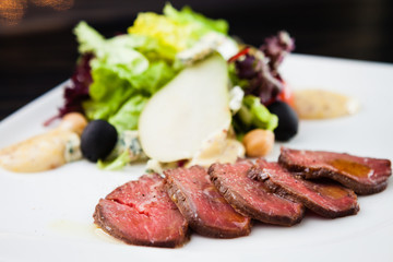 Spiced beef fillet