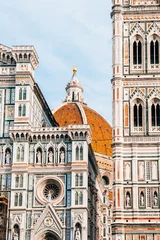 Fototapete Florenz famous duomo cathedral of florence, italy