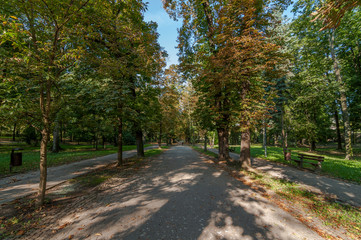 Park miejski w Kielcach, Europa
