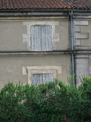 Windows and Walls in European Town