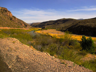 Rio Grande River at Presidio TX