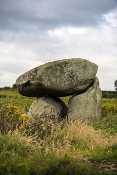 slidderyford dolmen an Irish megalithic structure