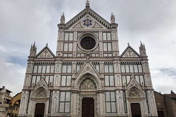 Fototapeta na wymiar Basilica of Santa Croce, Florence