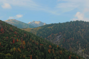 widok na Kasprowy Wierch