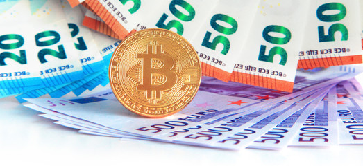 Bitcoin Konzept - die neue Weltw&auml;hrung