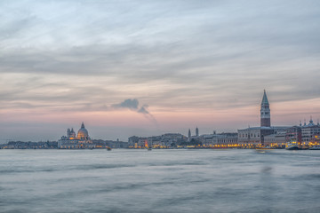 Fototapeta premium Sunset over Venice