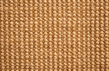 organic carpet from sisal for cat - obrazy, fototapety, plakaty