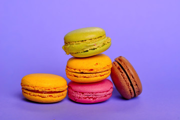 delicious colorfull macarons