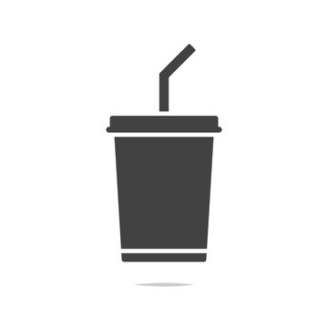 Soda drink vector icon