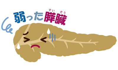膵臓　医療　キャラクター
