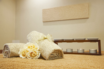 エステ　サロン　マッサージ　ベッドルームのイメージ