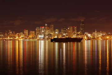 Fototapeta na wymiar Seattle waterfront