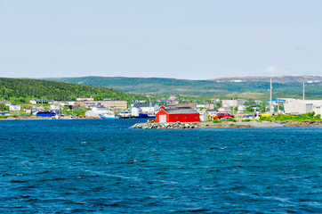 Small fishing village