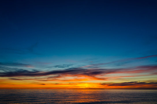Fototapeta Colorful sunset