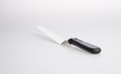 cake spatula or pancake spatula on a background.