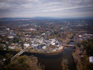 Aerial of Red Mill New Jersey