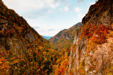 Jozankei Dam, Sapporo,  Hokkaido, Japan