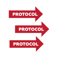 PROTOCOL vector illustration