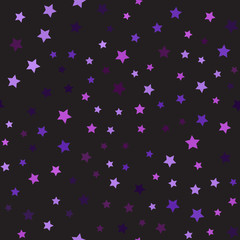 Star pattern. Seamless vector