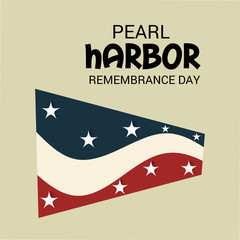 Obraz na płótnie Canvas Pearl Harbor Remembrance Day.