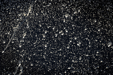 black Artistic Grungy Splattered Paint Texture Background