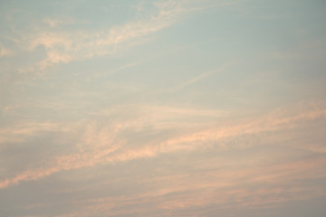 white cloud in the blue sky