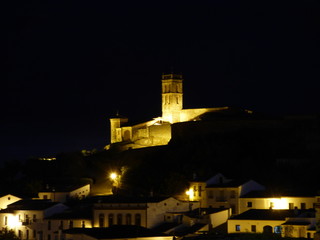 Almonaster la Real, pueblo español de la provincia de Huelva, Andalucía (España)