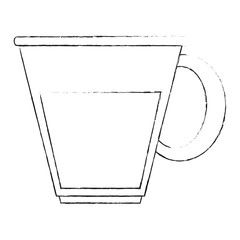 Cup of glass icon vector illustration graphic design