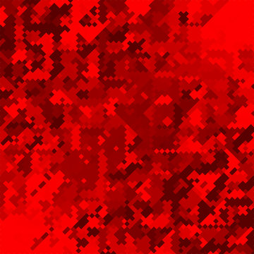 Red Pixel Background.