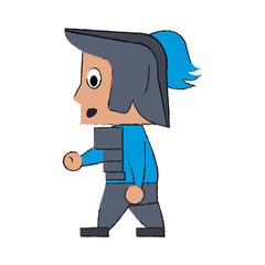 Warrior game item icon vector illustration graphic design