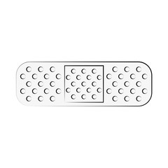 Bandages first aid icon vector illustration graphic design