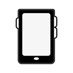 Smartphone mobile technology icon vector illustration graphic design